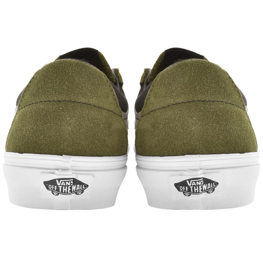 Vans Sk8 Low Canvas Trainers Green Mainline Menswear Denmark